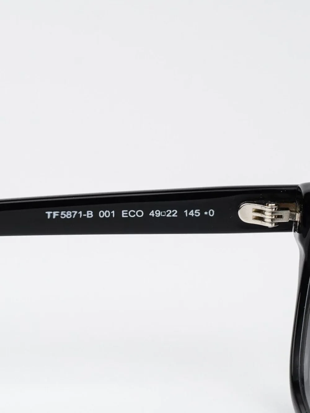 Tom Ford Women Eyeglasses Black Round FT5871-B 001 NEW AUTHENTIC
